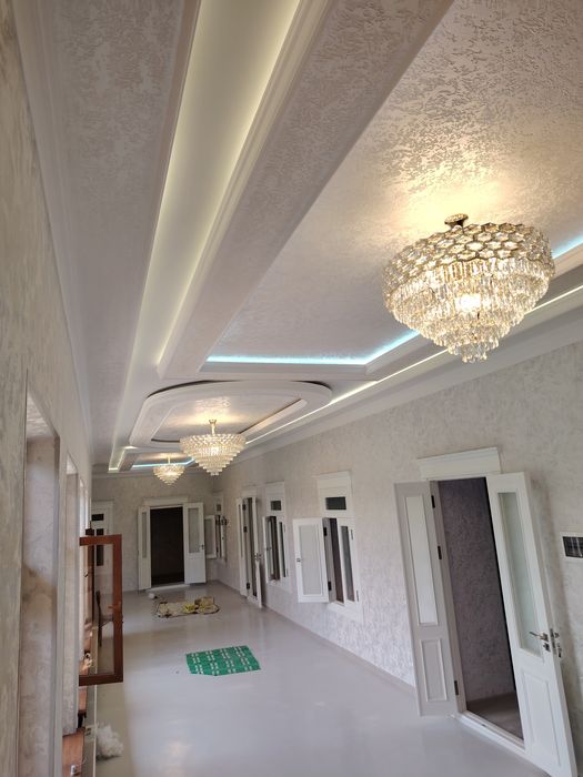 Установка люстры Ремонт люстры гологеновКандил урнатиб бериш хизмати