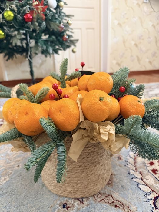 Мандариновый букет