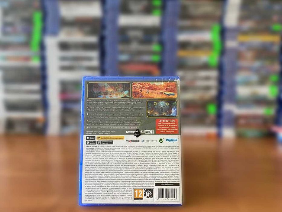 Новый Trine 5: A Clockwork Conspiracy PS5 Большой Выбор Игр