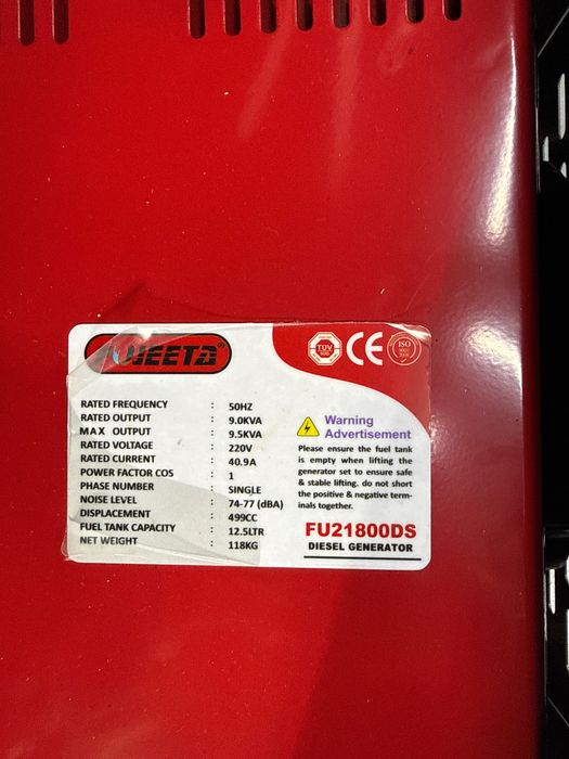 Generator Dizil 380V 9kWA