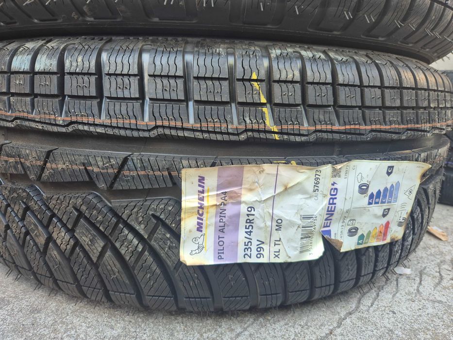 4 Anvelope M+S IARNA - 235/45/19 - Michelin Alpin PA4 OEM Mercedes GLA - NOU - DOT 2020 !