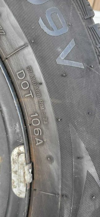 Set 4 anvelope iarna 225/55R16 + 4 jante