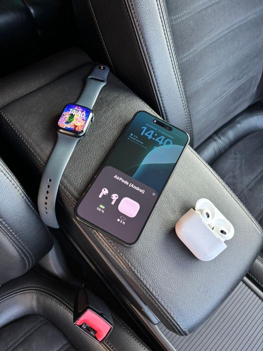 Vand Iphone 15 pro max, apple watch si airpods