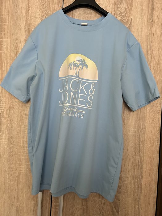 Tricou albastru L