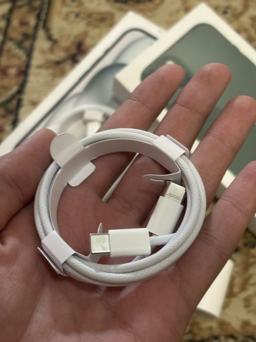 Оригинал (iphone) зарядка айфон адаптер type-с шнур lightning кабель