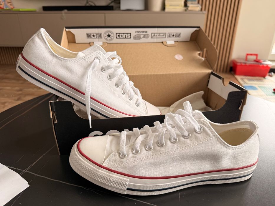 Converse бял 42.5 кецове