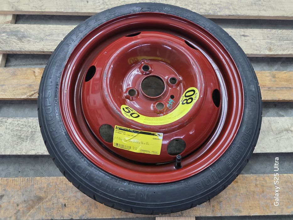 Резервна гума/патерица 15ка 4х100 Hyundai, Kia, Toyota