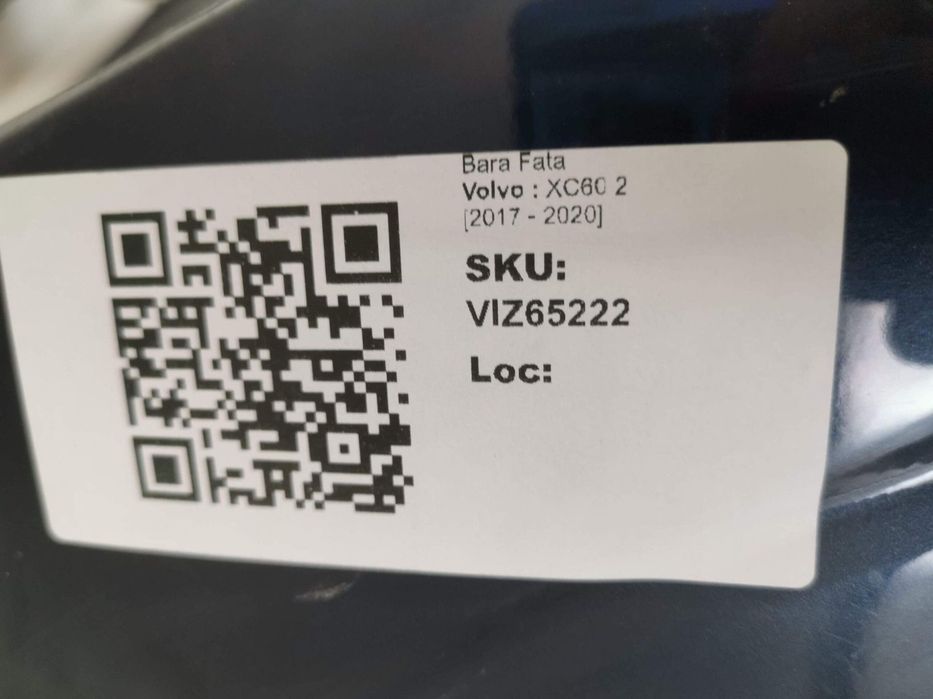 Bara Fata Volvo  XC60 2 2017 2018 2019 2020 Originala In Stare Buna