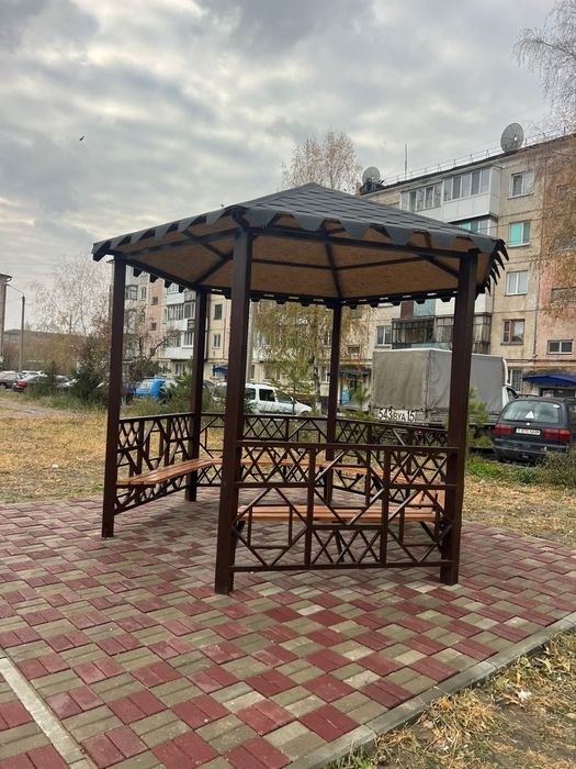 Беседки из металла