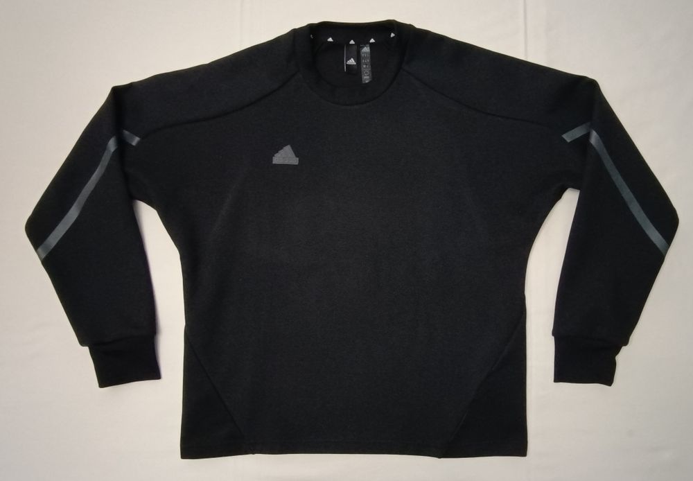 Adidas Designed for Gameday Sweatshirt оригинално горнище M Адидас спорт черен суичър горно