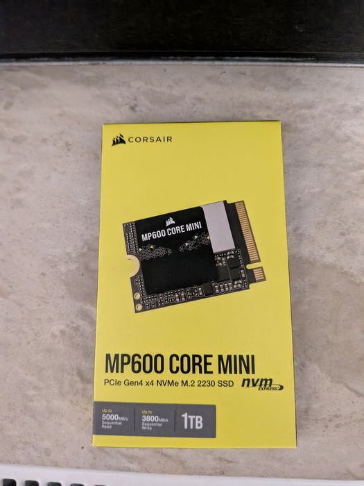 SSD Corsair MP600 MINI, 1TB, PCI-Express 4.0 x4, M.2