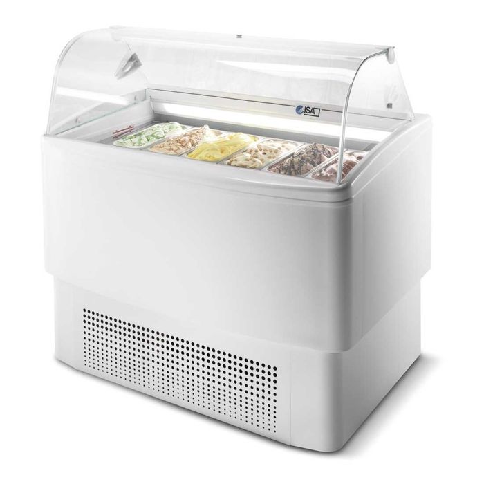 Професионална витрина за сладолед 6+6 x 5 л