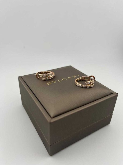 Серьги Bvgari Serpenti