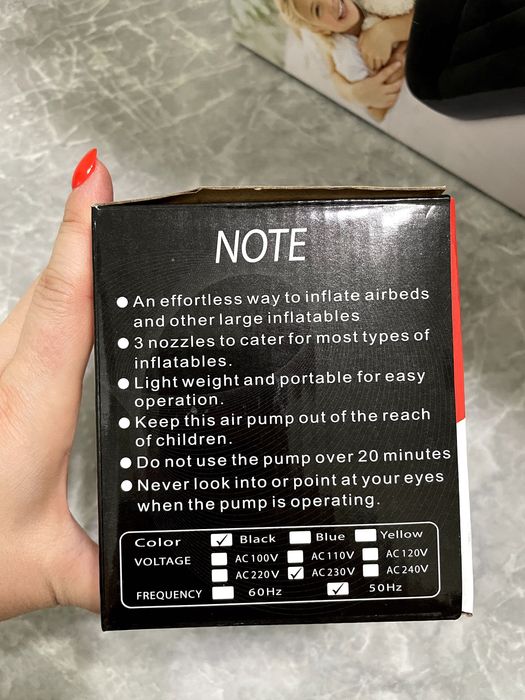 Надувной матрас Intex Dura-Beam + электрический насос