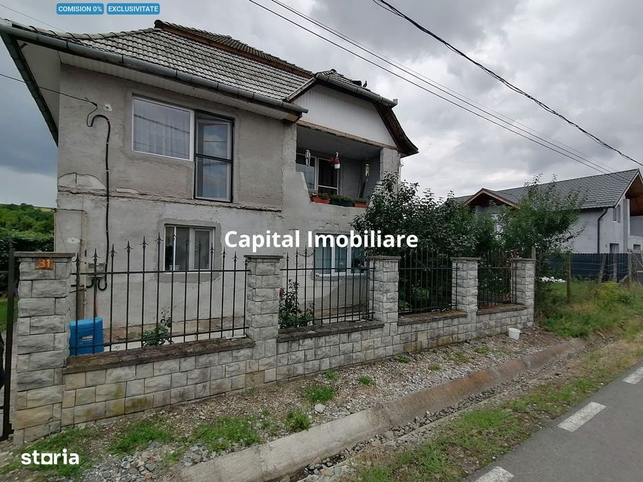 Casă cu gradina 1255mp cu sere, Copaceni , 25km de Cj-N,comision 0%