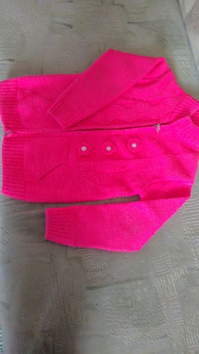 Кофта теплая для девочки