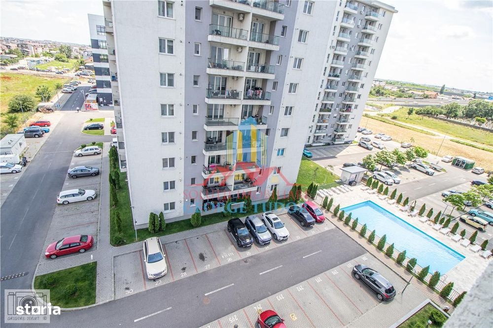 Ap. 2 camere decomandat,61 mp + parcare privata,Dimri Residence, Prelu