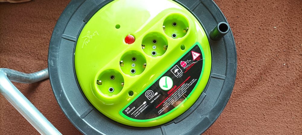 Макара кабел 3×2.5м2 50м, кабел 50 метра