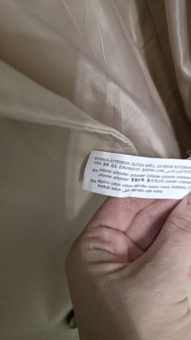 Trenci bej deschis Stradivarius, marimea L (se potrivește pentru M)