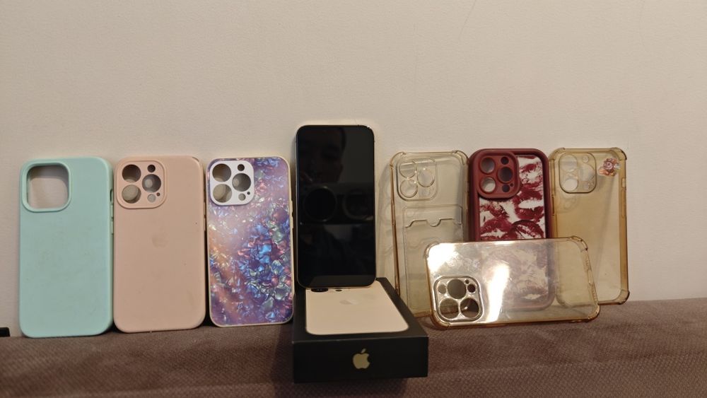 Продам Iphone 13 pro gold 256 с коробкой
