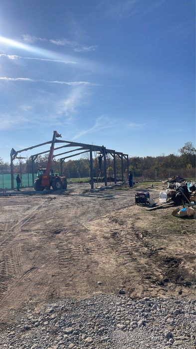 Montaj,confectionare structura metalica + fundatii