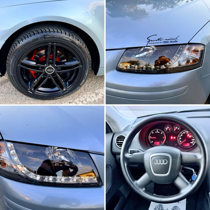 Vând Audi A3 Sportback, an 2006,  Motor 1.9 TDI,