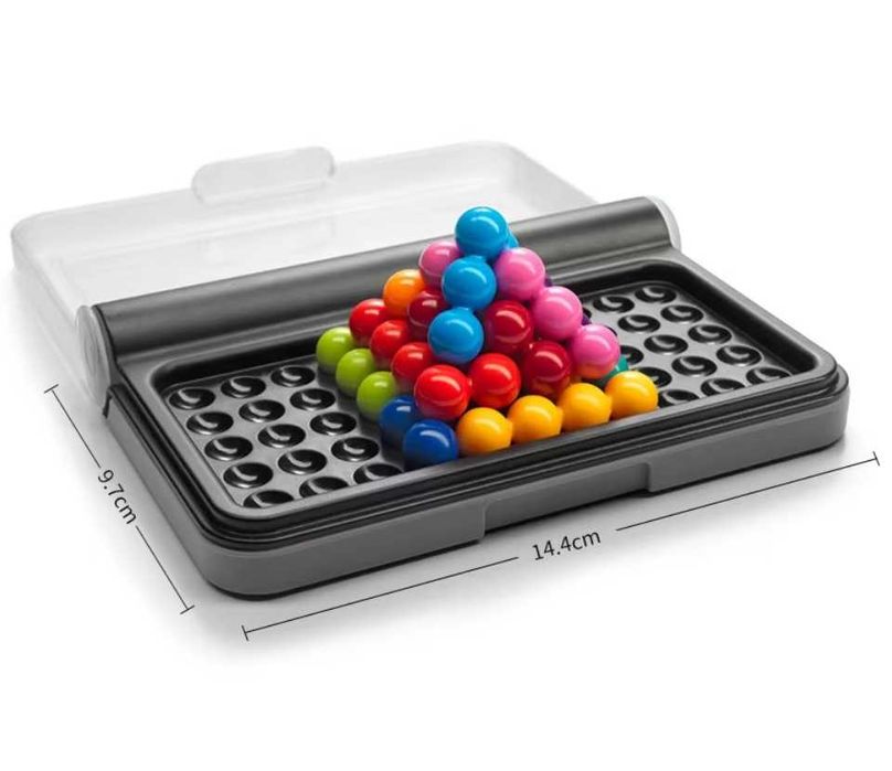 IQ Game PYRAMID № 5 от 8 – 3D части за височина. Логическа игра