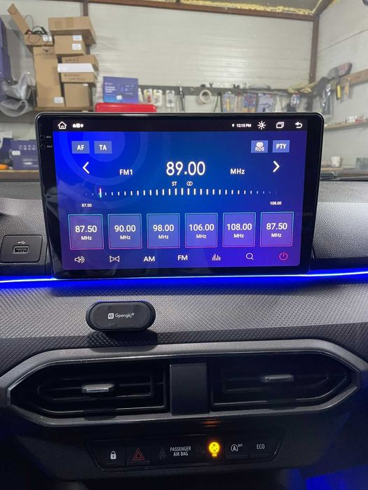 Navigatie Android  Dacia Logan 3 / Sandero 3 Carplay Youtube Waze
