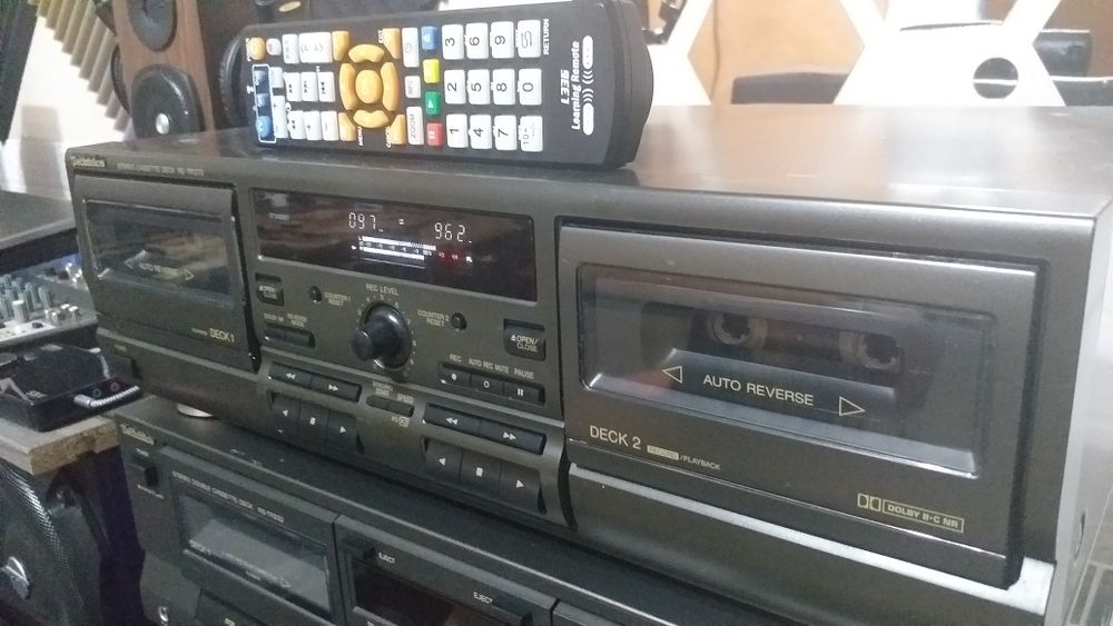 Deck Technics RS-TR 373 dublu caset cu telecomanda