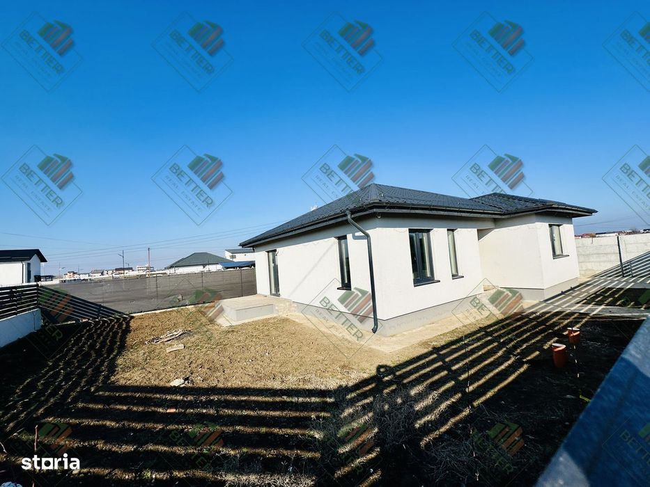 Casa Parter Individuala + Pod Comuna Berceni - 3 camere - 2 Bai