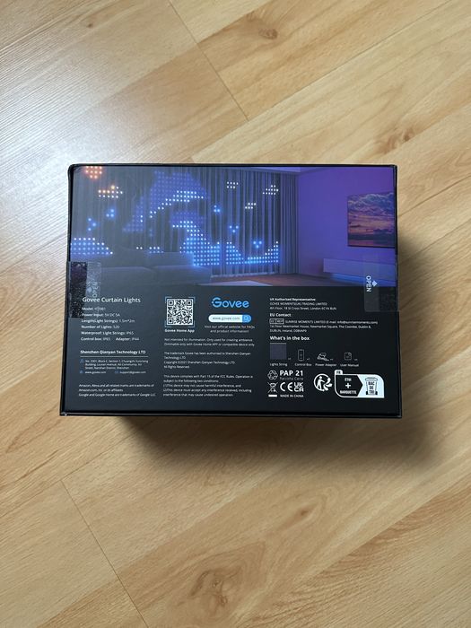 Govee Curtain Lights – умни LED светлинни завеси, чисто нови