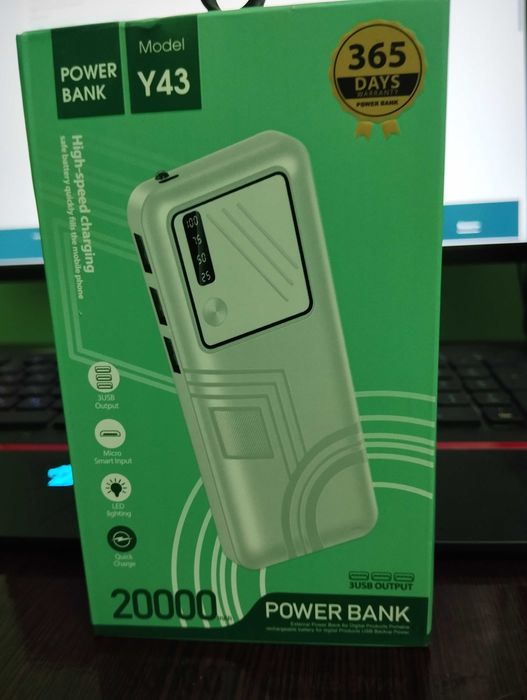 Power bank 20000mAh новый