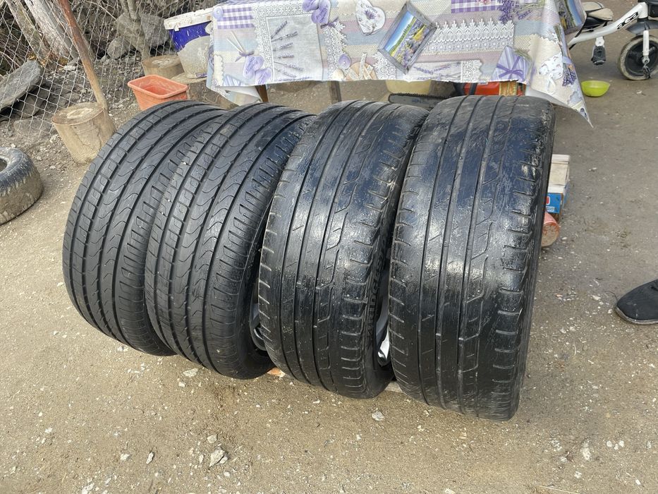 Set 4 Jante Originale Volkswagen 17” + Anvelope VARĂ 225/45R17