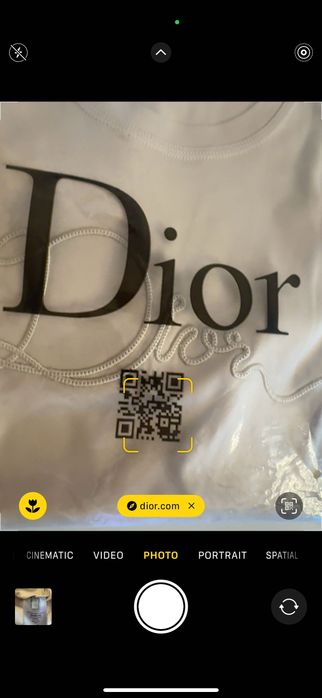 Dior-Оригинална чисто нова мъжка тениска Л