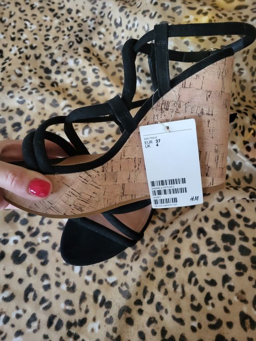 H&M сандали платформа 37