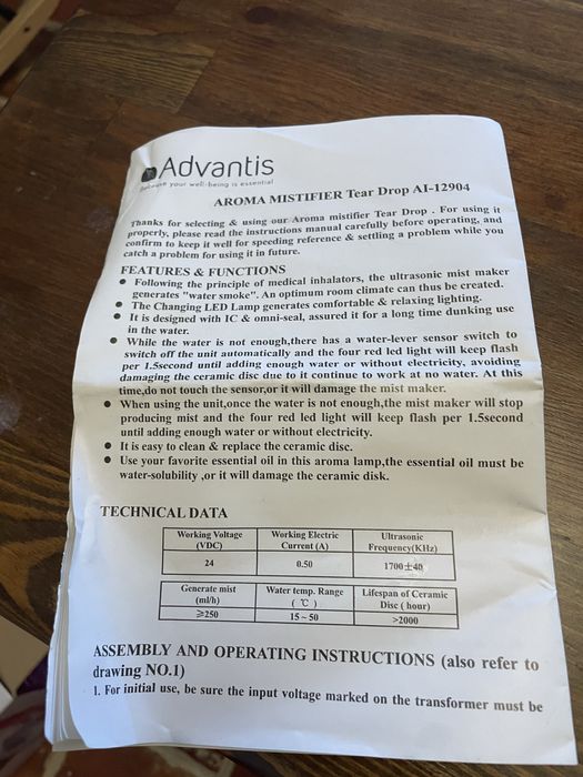 Aromaterapie difuzor de arome