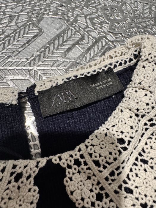Блуза с къс ръкав  Zara