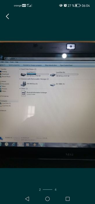 Laptop msi 6837D