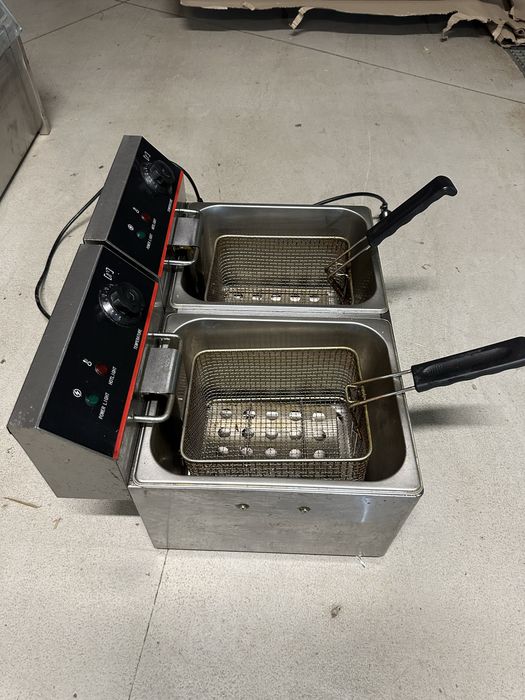 Професионален двоен фритюрник