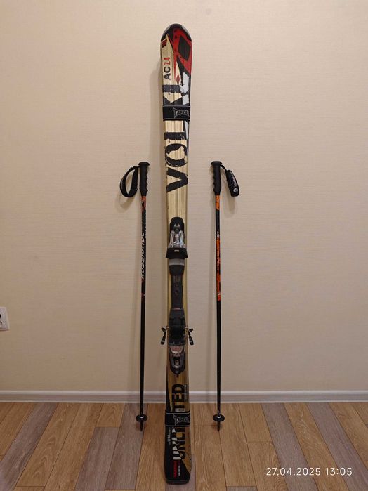 Трассовые лыжи Volkl AС 7,4  Рост.170