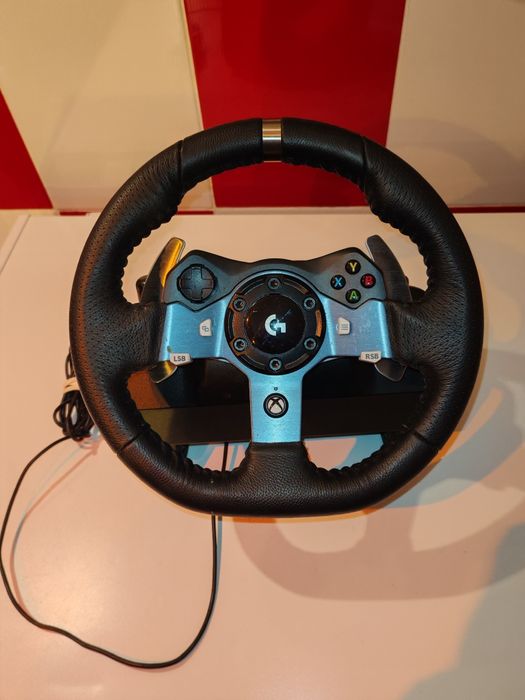 Volan Logitech G920 Driving Force Racing pentru PC, Xbox Series X/S, X