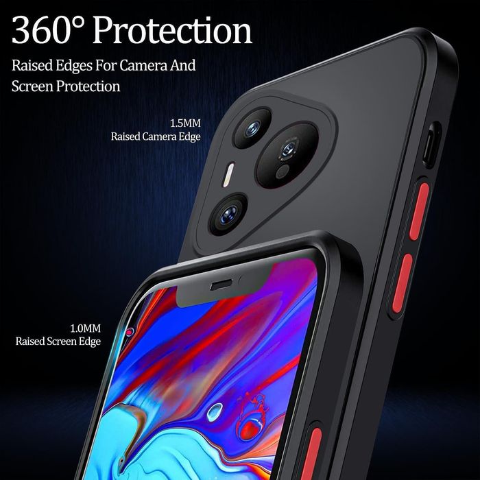 Цветен Кейс Rock за Huawei Pura 70 Ultra със защита на камерите