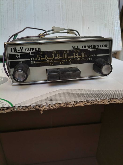 Radio auto vintage