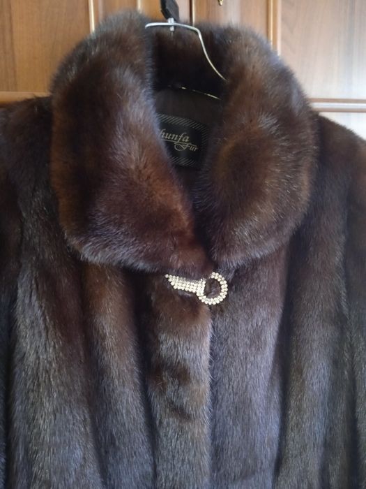 женская Норковая шуба