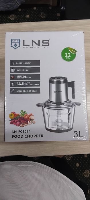 Yangi 3L Food Chopper – Kuchli, Sifatli, Qimmat Brend!

FOOD CHOPPER