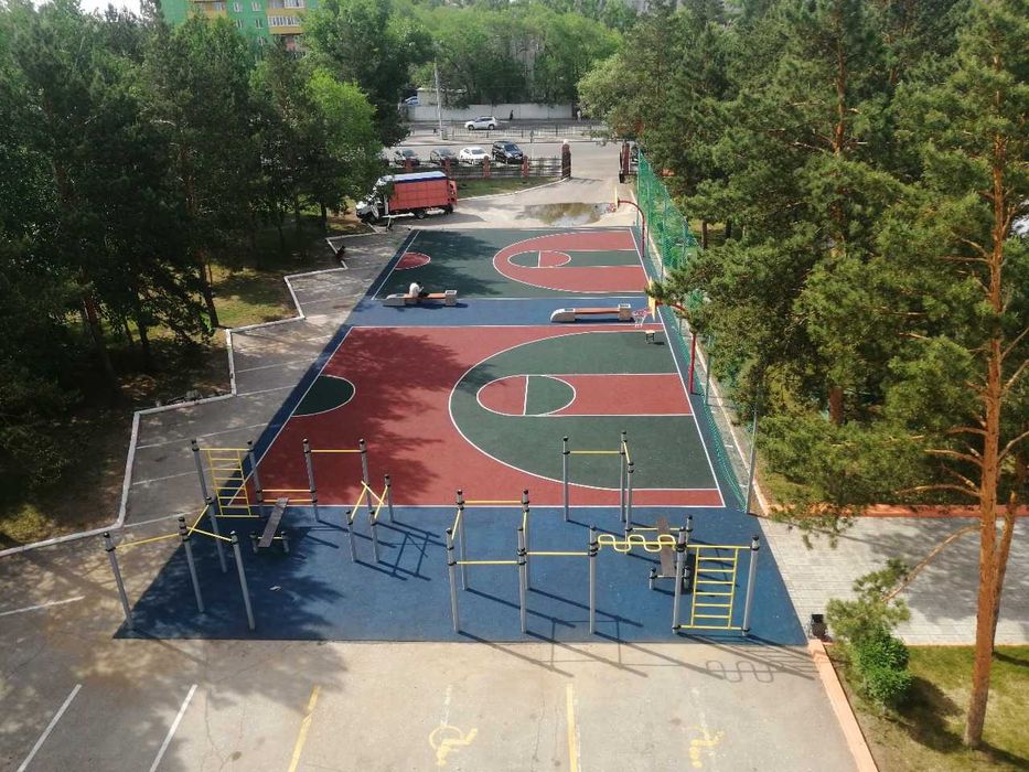 Резиновые (Тартановый) покрытие