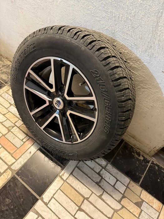 Комплект колёс на Ниву