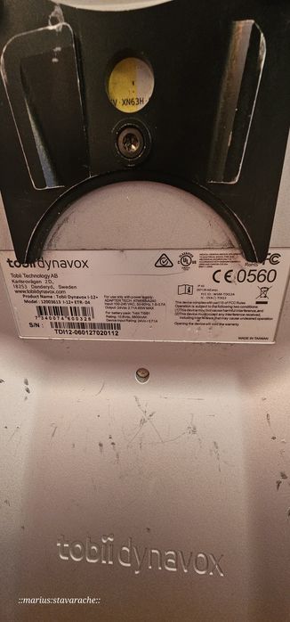 Tobii Dynavox I-12+ – Dispozitiv profesional cu Eye Tracking (stare excelentă)