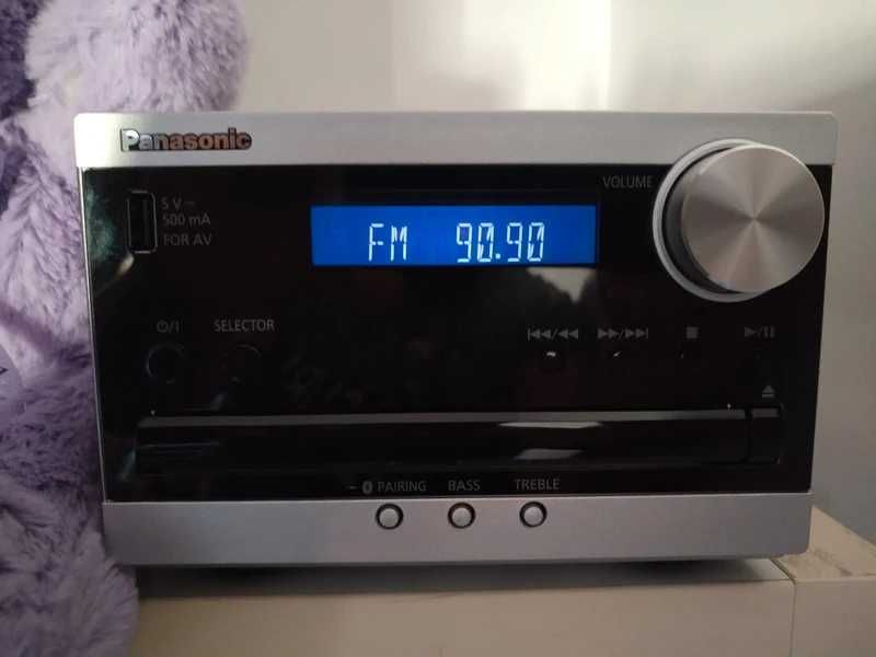 Microsistem audio Panasonic, 20W, CD, Bluetooth, Radio FM,nou cu Garanție 24 Luni