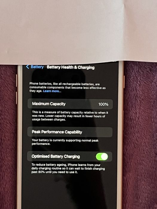 iPhone 8 Plus, Gold, 64 GB С НОВА БАТЕРИЯ!